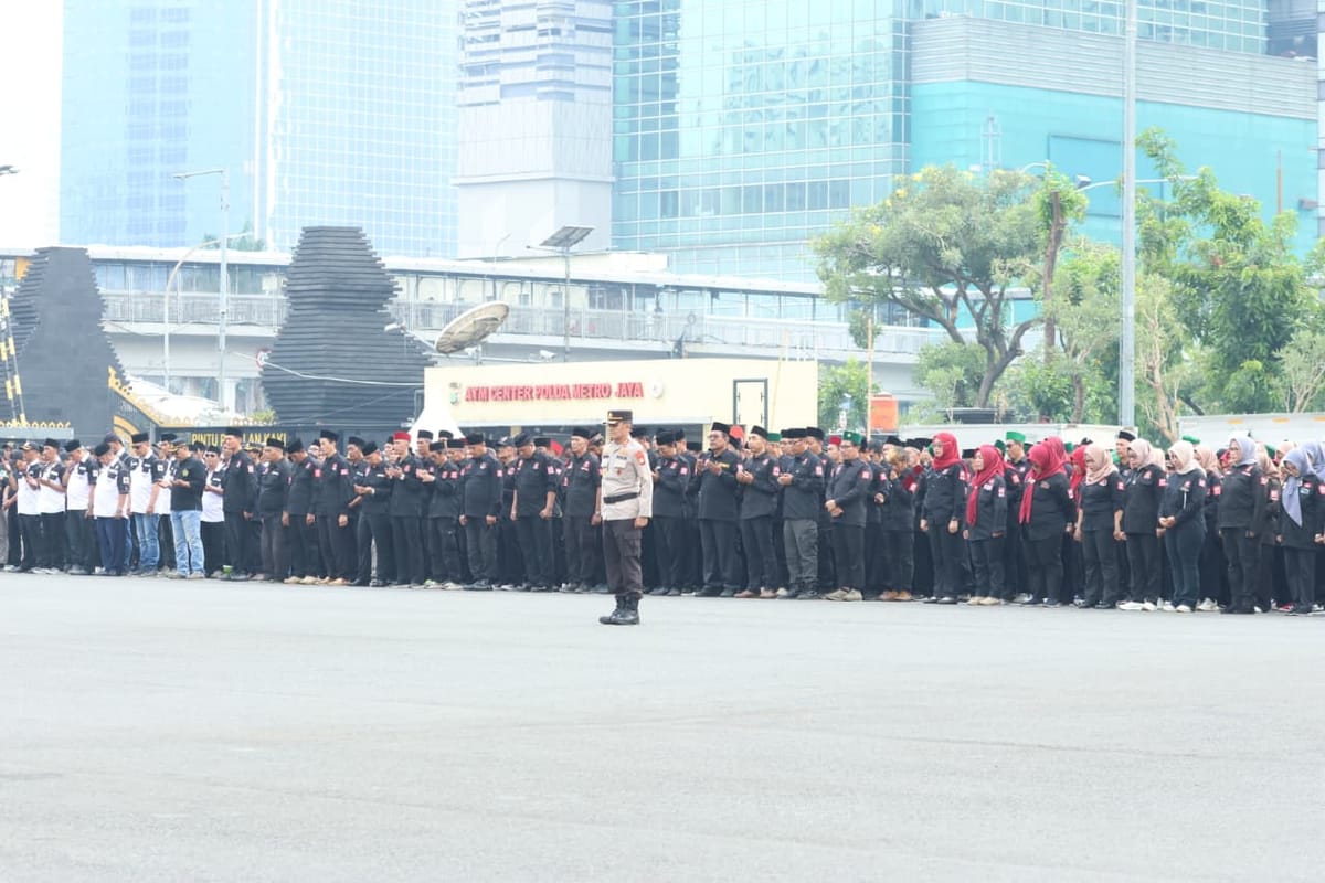 Apel siaga kamtibmas, kapolda metro tekankan sinergi ormas sebagai kunci