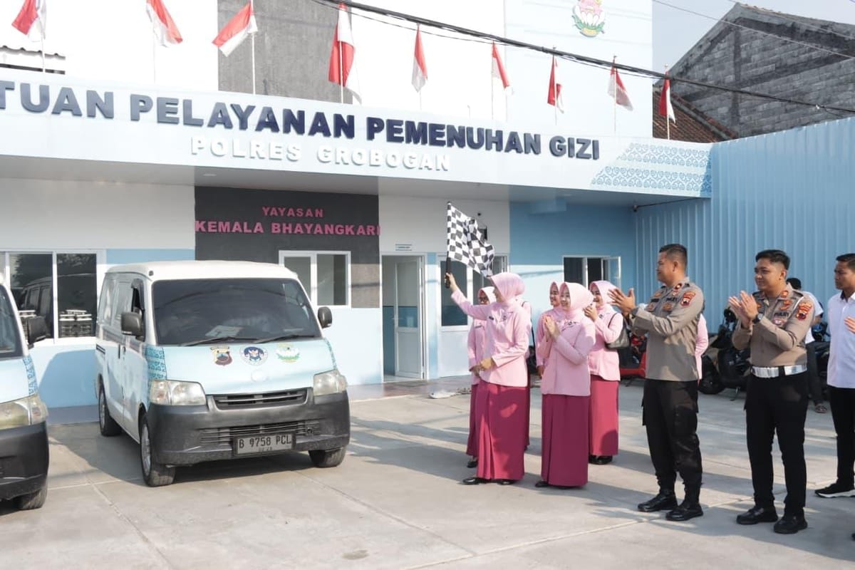 Bukan sekadar penegak hukum, polres grobogan kini jadi pelopor gerakan