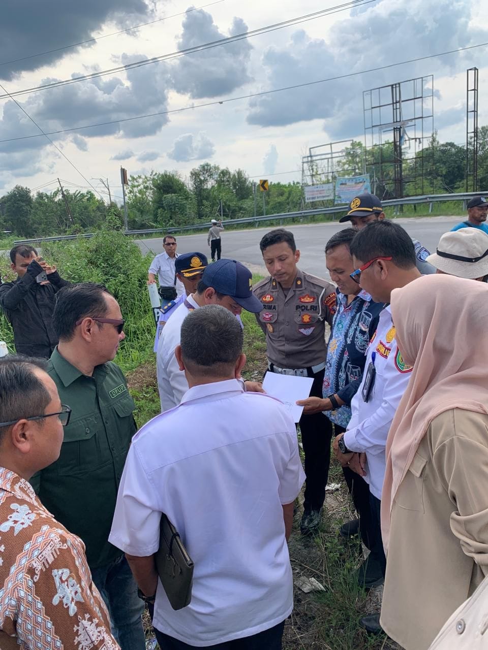 Cegah laka lantas, ditlantas lakukan survei titik rawan di tikungan