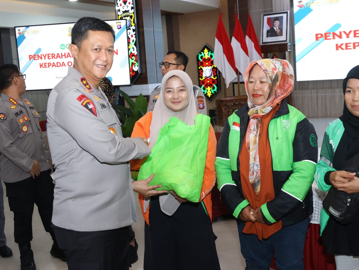 Diskusi santai bersama ojol, kapolda kalteng dorong sinergi ciptakan keamanan