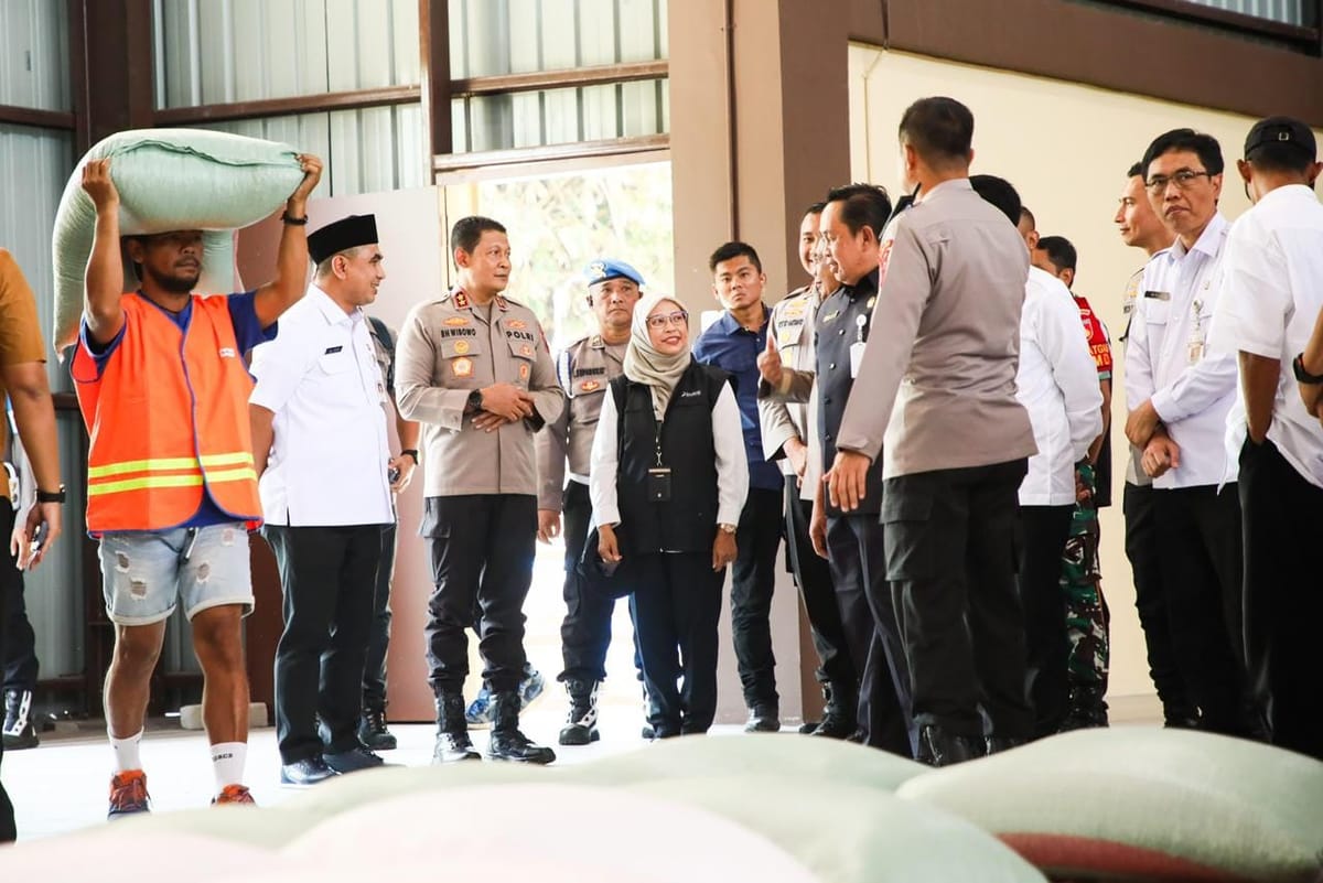 Dorong program ketahanan pangan, kapolda jateng buka operasional gudang jagung