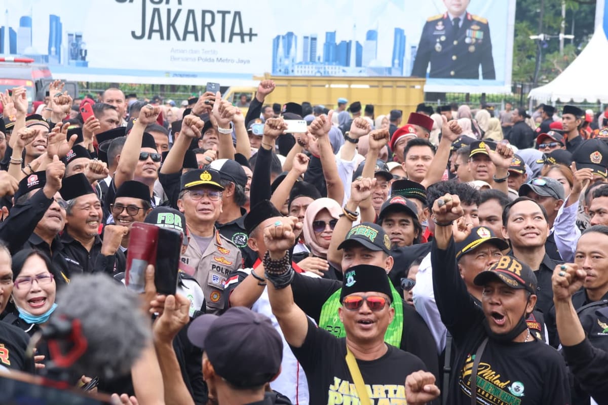 Dukung program “jaga jakarta”, ormas se ibu kota siap bersinergi dengan