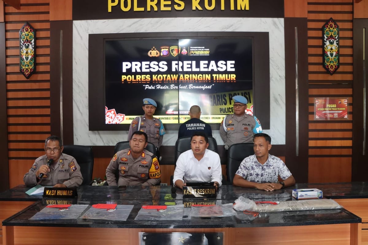 Kasus pembunuhan dan perlindungan anak di kotim terungkap, pelaku ditangkap
