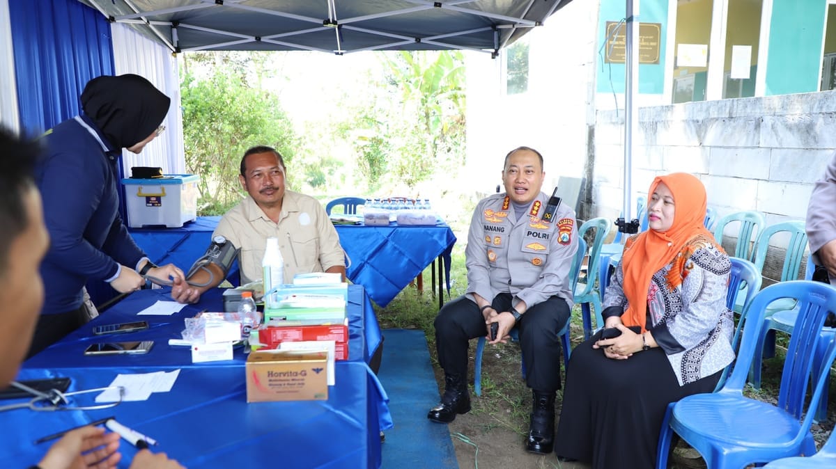 Lewat tanam jagung dan pasar murah, polresta malang kota ringankan