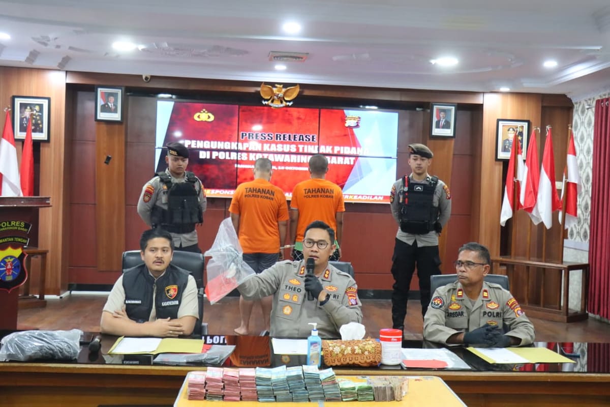 Pembobol brankas jnt di kobar diringkus polisi, sempat kabur usai