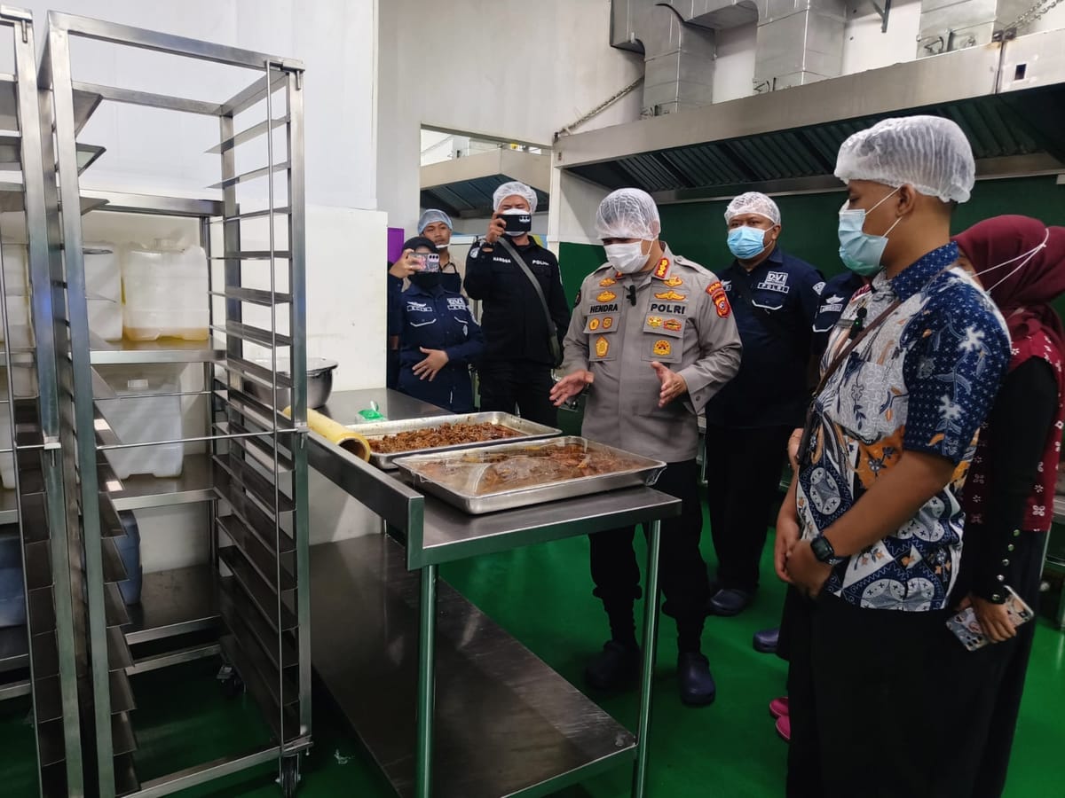 Polisi pastikan program mbg di arcamanik aman, sehat, dan tepat