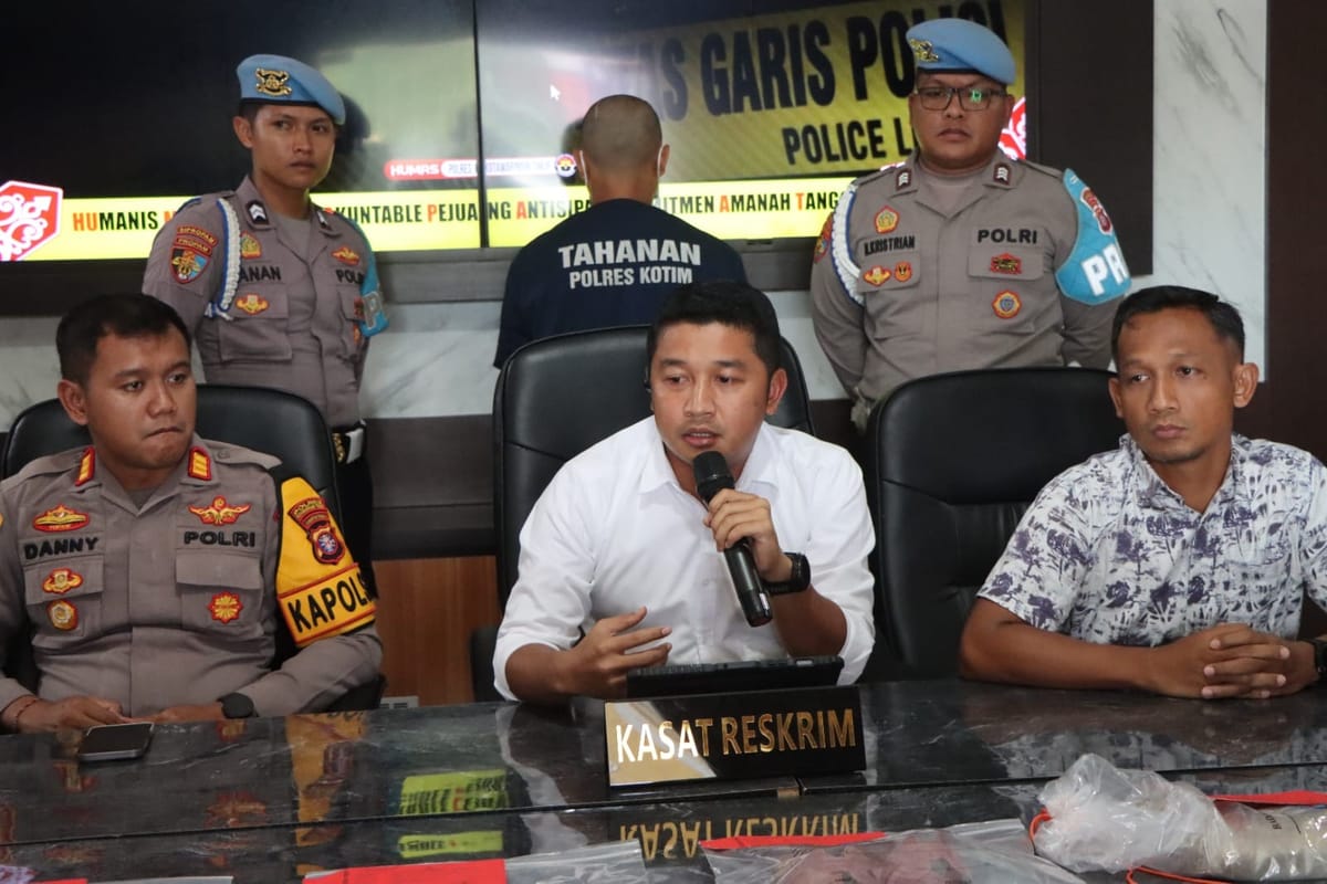 Polres kotim ungkap kasus pembunuhan dan perlindungan anak
