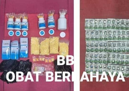 Polresta banyumas gagalkan peredaran 10.000 butir obat keras tanpa izin