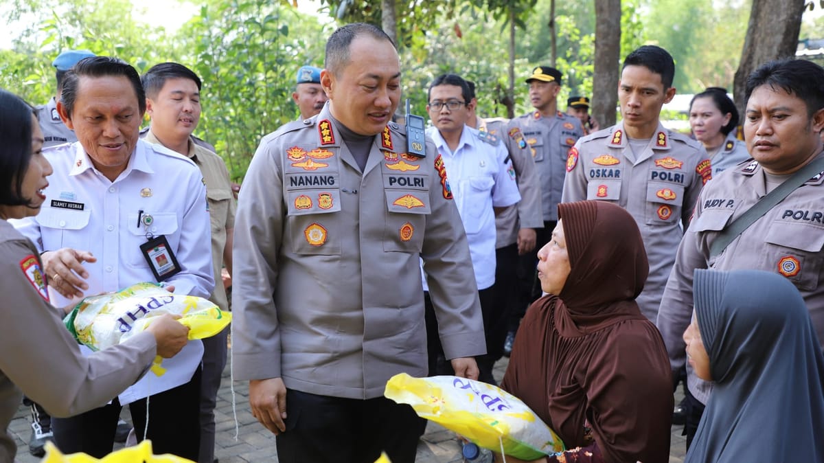 Polresta malang kota ajak warga perkuat ketahanan pangan lewat tanam