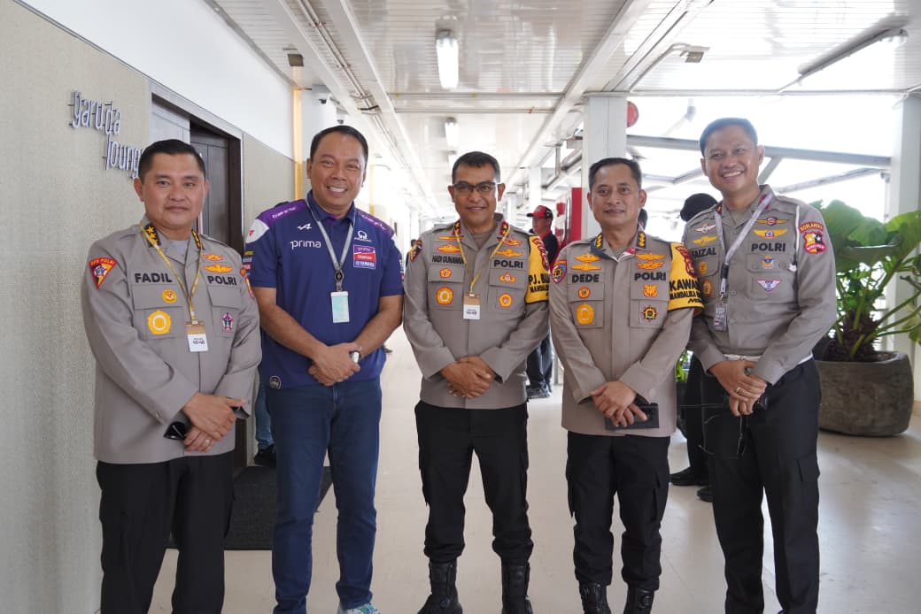 Ribuan personel gabungan diterjunkan, polri sukses kawal motogp mandalika 2025