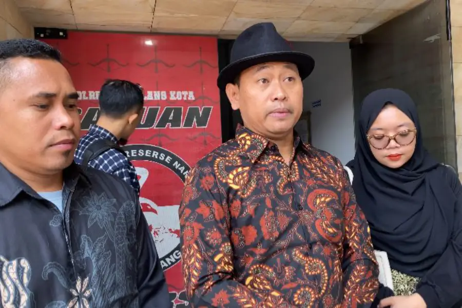 Sahara diperiksa polresta malang kota dalam kasus dugaan pelecehan seksual