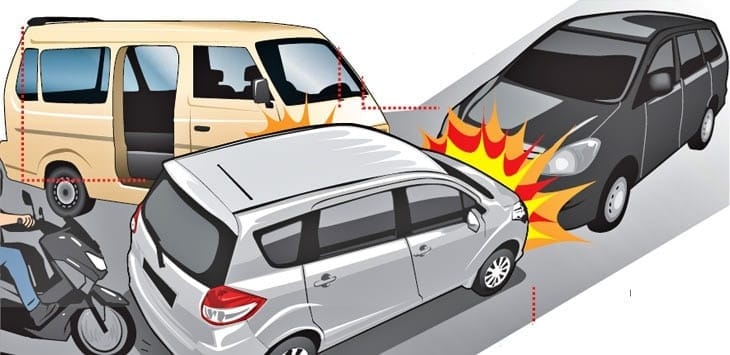 Satu keluarga ditabrak tronton di gunungpati semarang, sang istri tewas