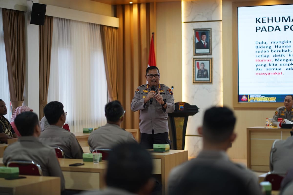 Seru! polresta banyumas gandeng pak bhabin dan tarmin ngaklak di