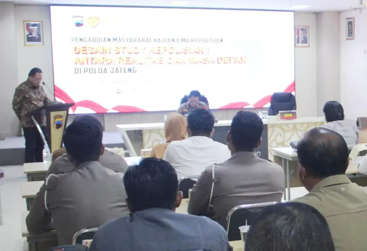 Sinergi polda jateng dan sksg ui dorong terwujudnya polri yang