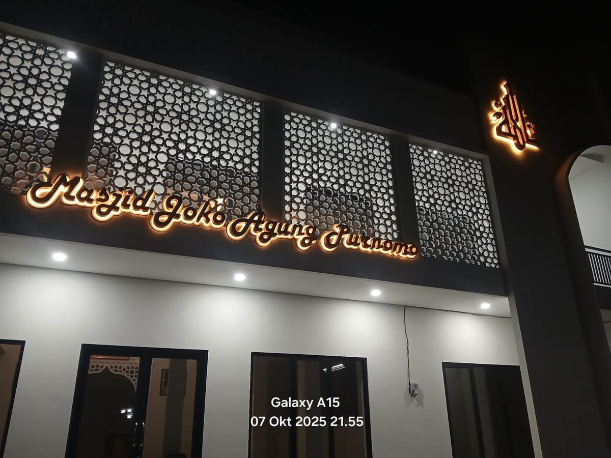 Sinergi umat, ponpes ulumul quran depok resmikan masjid joko agung