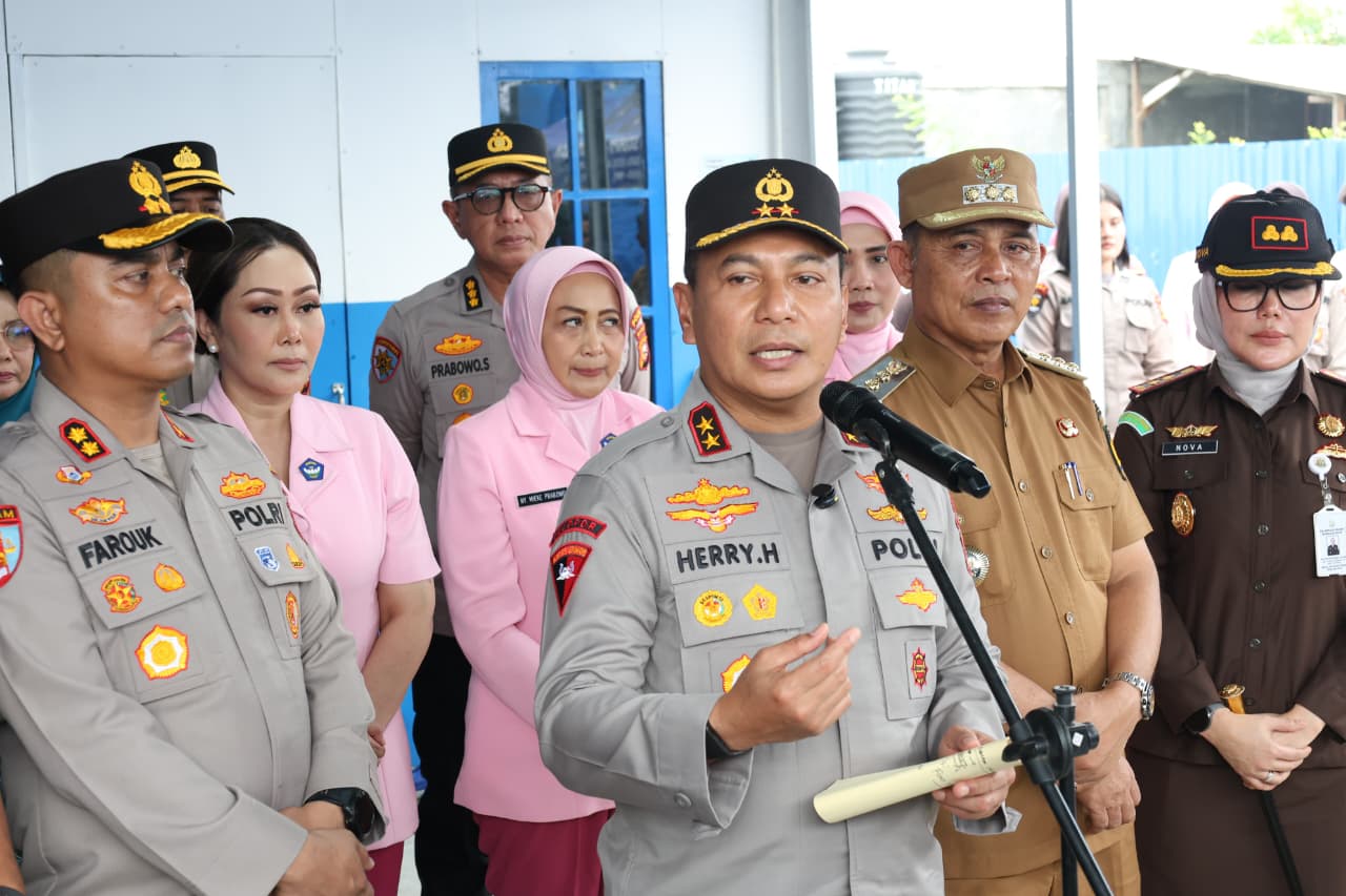 Sppg polres inhil hadirkan rapid test untuk pastikan kualitas makanan