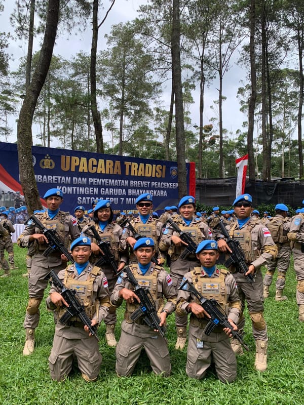 Bangga! delapan polisi polda bali terpilih ikut misi perdamaian pbb