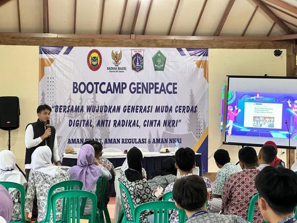 Bangun generasi muda cerdas digital, densus 88 at polri gelar