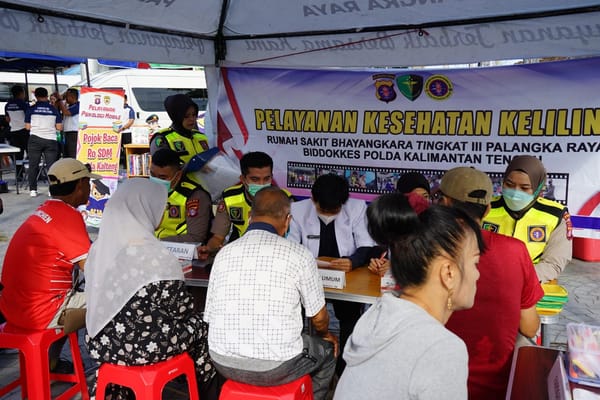 Dekatkan layanan ke warga, rumkit bhayangkara polda kalteng hadir di