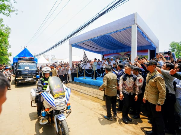 Hasil tanam serentak, polri serahkan 1.268 ton jagung untuk bulog