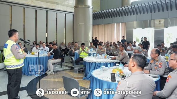 Kakorlantas puji upaya jajaran polantas wujudkan transformasi digital dan etle