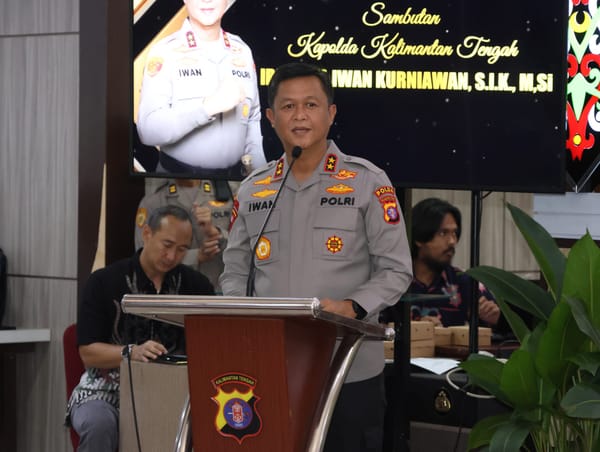 Kapolda kalteng ajak komunitas ojol wujudkan kamtibmas kondusif di bumi