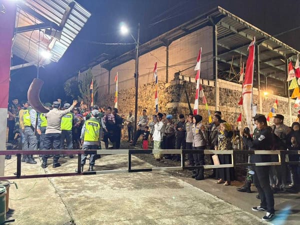 Kapolres semarang akbp ratna quratul ainy puji warga ngablak, satkamling