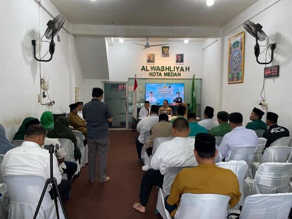 Kapolrestabes medan silaturahmi ke al jam’iyatul washliyah, perkuat sinergi jaga