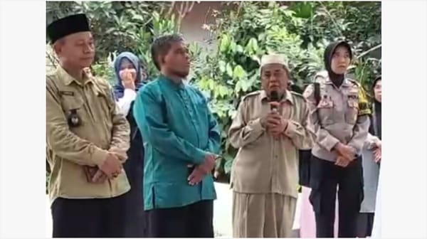 Masjid joko agung purnomo berdiri megah, warga girijaya sambut dengan