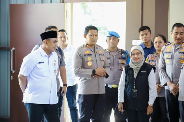 Menuju swasembada pangan 2025, kapolda jateng resmikan gudang jagung slog