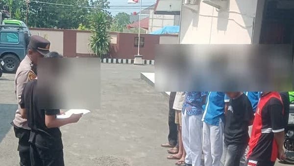Polresta pati gagalkan aksi tawuran geng remaja, 12 pelajar diamankan