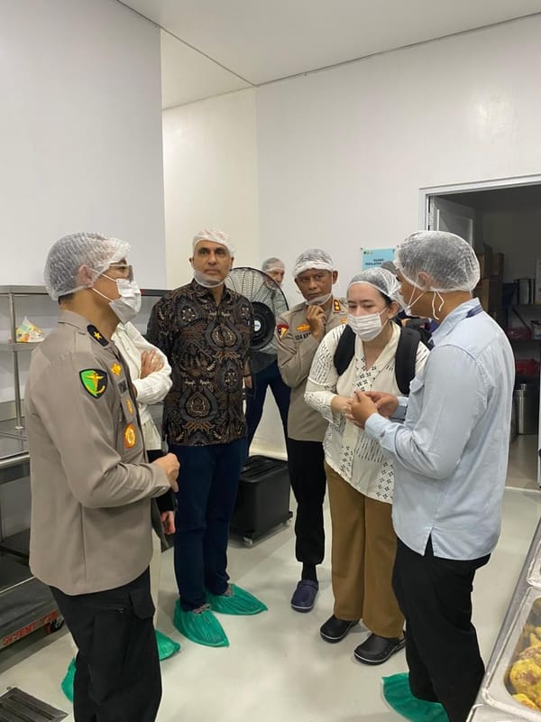 Polri jadi pionir pengembangan sppg, dapat apresiasi dari rockefeller foundation