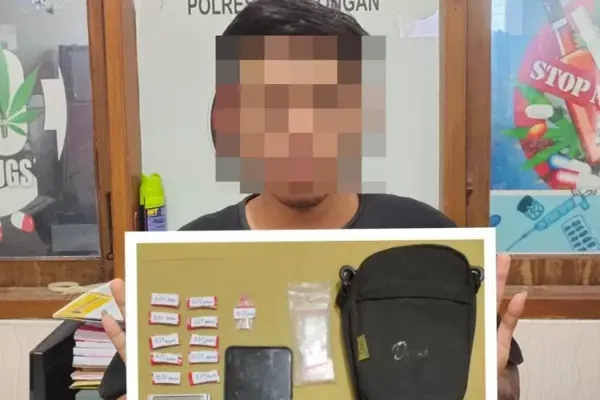 Pria asal bendan kergon pekalongan timur ditangkap polisi karena terlibat