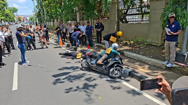 Rekonstruksi kecelakaan mahasiswa tewas digelar polisi, kuasa hukum dampingi keluarga
