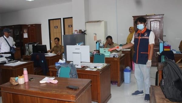 Residivis ngamuk di kantor, hajar asn sragen gara gara akun medsos