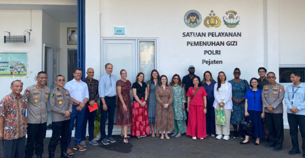 Rockefeller foundation apresiasi inovasi polri dalam program mbg