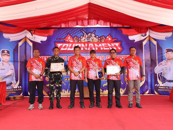 Semarak hut brimob ke 80, kapolda kalteng buka lomba menembak dan