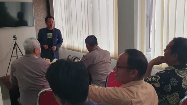 Tingkatkan pemahaman hukum, peradi sai purwokerto latih anggota polresta banyumas