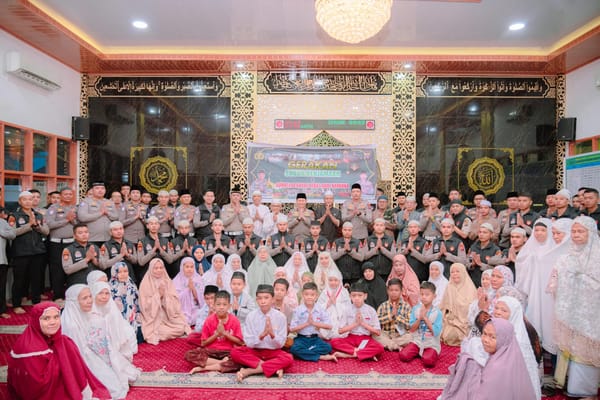 Wakapolda sumbar brigjen pol solihin ajak anggota dan warga padang