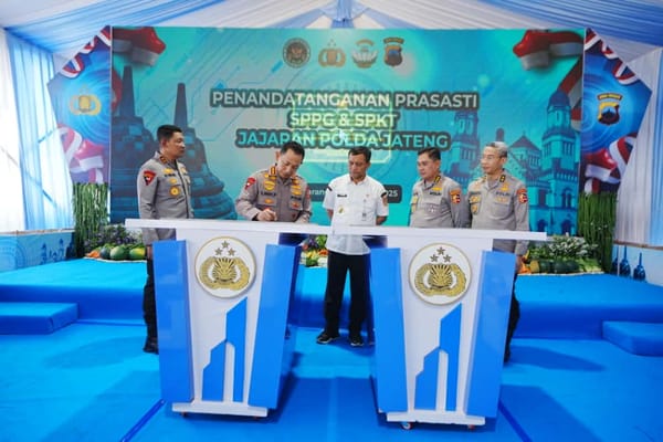 Wujudkan polri presisi, kapolri resmikan 35 spkt polres di jajaran