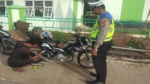 Rutin Patroli Agar Lamandau Bebas dari Knalpot Brong