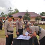  5577 Kapolres Humbahas Pimpin Sertijab Wakapolres Dan Lima Pju