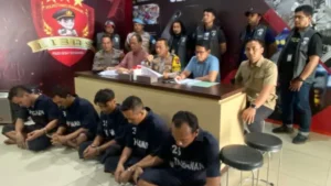 Polisi Amankan Komplotan Pencuri Tiang Pemancar di Semarang