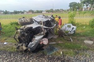 KA Gaya Baru Vs Agya di Prambanan Klaten, 2 Korban Tewas