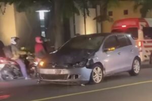 Kecelakaan Maut yang Menewaskan Driver Ojol di Jalan Sultan Agung Semarang