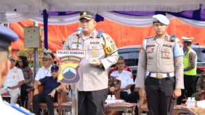 Apel Deklarasi Jateng Zero Knalpot Brong Dipimpin Kapolres Rembang