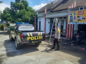 Dengan Tegas! Polsek Gunem Rembang Berikan Sosialisasi Larangan Knalpot Brong di Bengkel