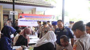 Pemeriksaan Kesehatan Sidokkes Polres Rembang Menjelang Pemilu 2024