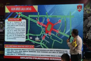 Polrestabes Semarang Siapkan Pengamanan Kirab Kampanye Terbuka Paslon 02