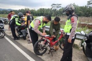 Polda Jateng Tak Segan Tindak Tegas Pelaksanaan Kampanye dengan Knalpot Brong